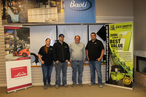 Lift Parts Service parts team